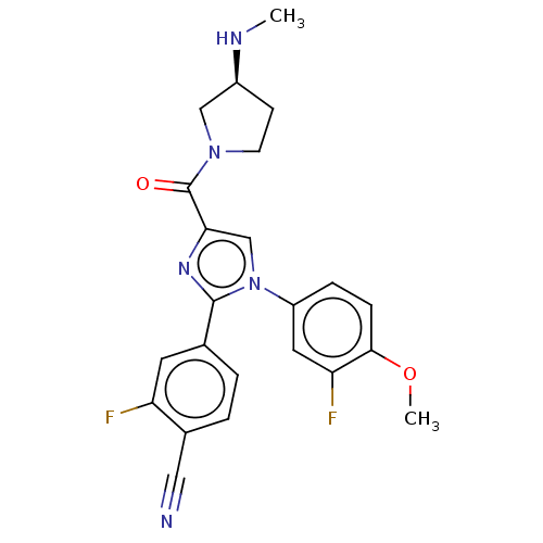 Chemical structure of BindingDB Monomer ID 611073