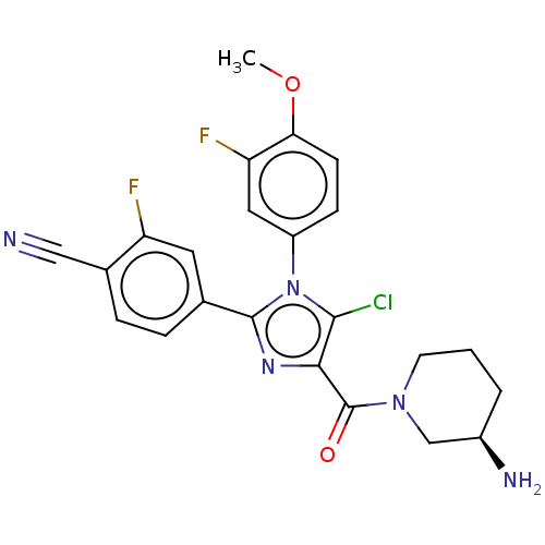 Chemical structure of BindingDB Monomer ID 611074