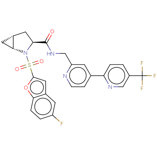 Chemical structure of BindingDB Monomer ID 611365