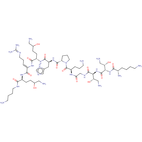 Chemical structure of BindingDB Monomer ID 611534