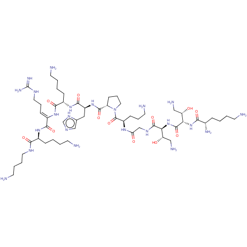 Chemical structure of BindingDB Monomer ID 611540