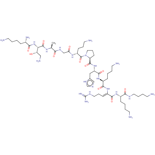 Chemical structure of BindingDB Monomer ID 611545