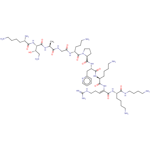 Chemical structure of BindingDB Monomer ID 611548