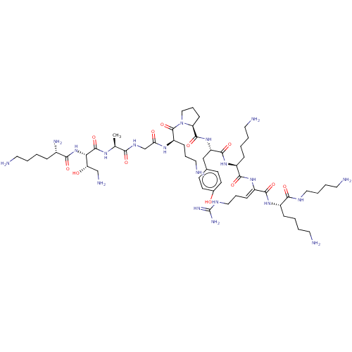 Chemical structure of BindingDB Monomer ID 611549
