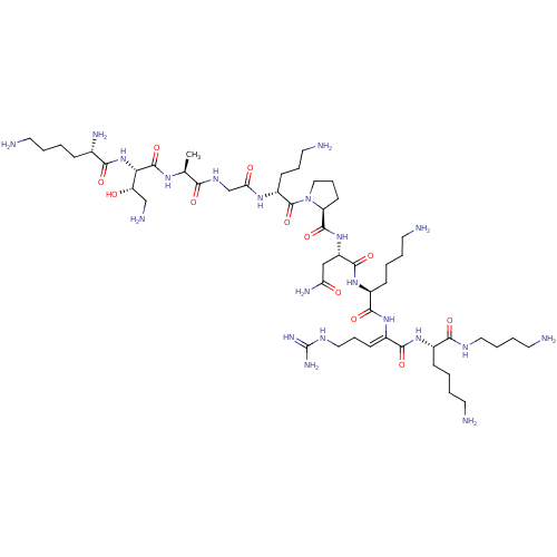 Chemical structure of BindingDB Monomer ID 611550
