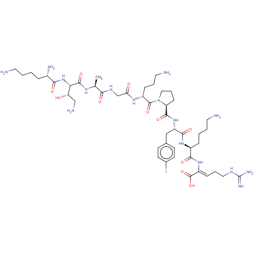 Chemical structure of BindingDB Monomer ID 611558