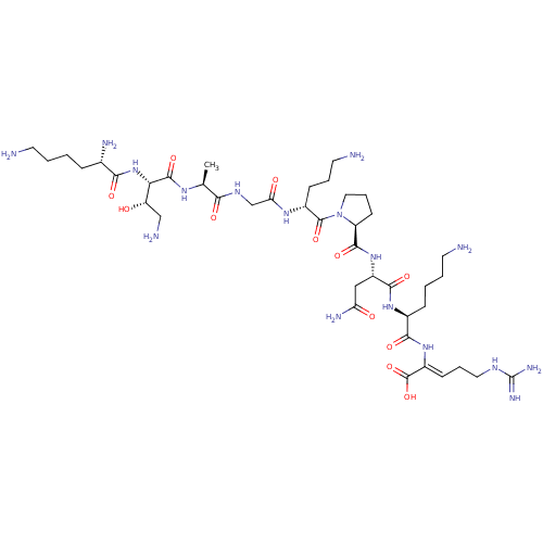 Chemical structure of BindingDB Monomer ID 611560