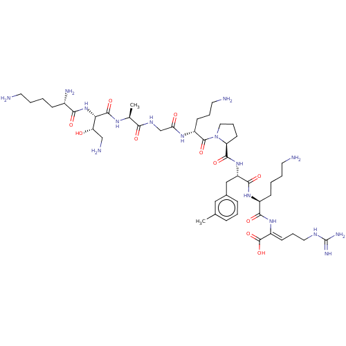 Chemical structure of BindingDB Monomer ID 611565