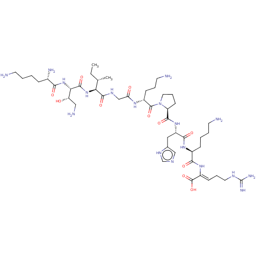 Chemical structure of BindingDB Monomer ID 611570