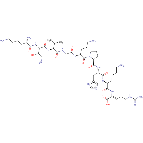 Chemical structure of BindingDB Monomer ID 611574