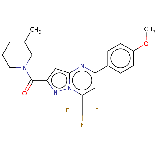 Chemical structure of BindingDB Monomer ID 611596
