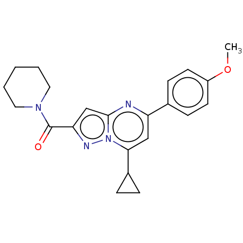 Chemical structure of BindingDB Monomer ID 611644