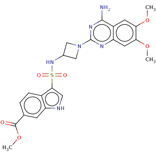 Chemical structure of BindingDB Monomer ID 611705