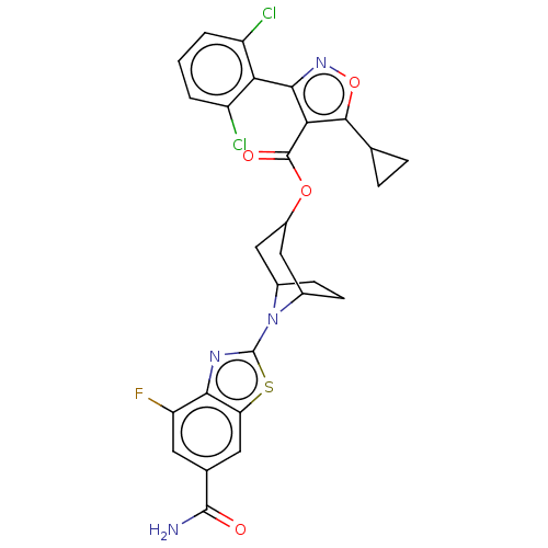 Chemical structure of BindingDB Monomer ID 611957