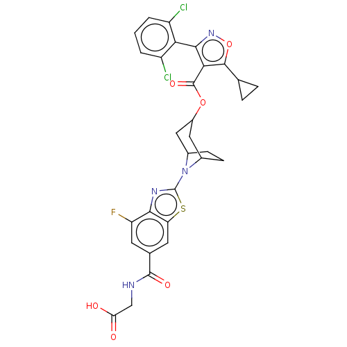 Chemical structure of BindingDB Monomer ID 611958