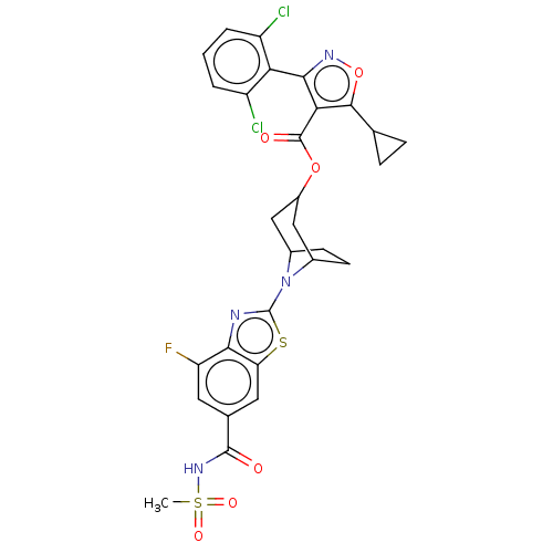 Chemical structure of BindingDB Monomer ID 611960