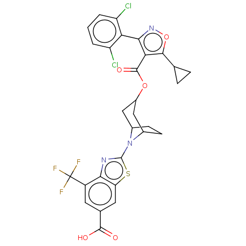 Chemical structure of BindingDB Monomer ID 611964