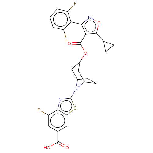 Chemical structure of BindingDB Monomer ID 611970