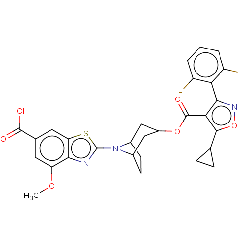 Chemical structure of BindingDB Monomer ID 611971