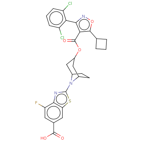 Chemical structure of BindingDB Monomer ID 611978
