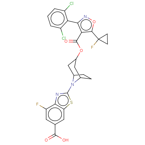 Chemical structure of BindingDB Monomer ID 611981