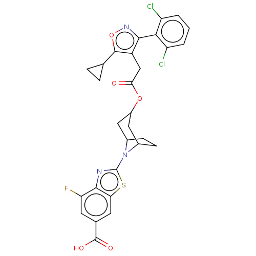 Chemical structure of BindingDB Monomer ID 611986