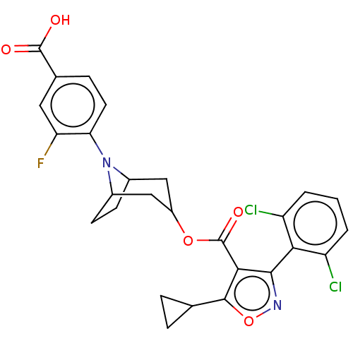 Chemical structure of BindingDB Monomer ID 611989