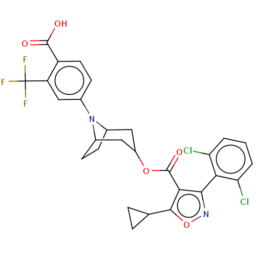 Chemical structure of BindingDB Monomer ID 611991
