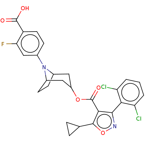 Chemical structure of BindingDB Monomer ID 611995