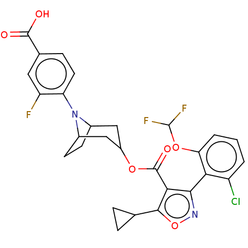 Chemical structure of BindingDB Monomer ID 611997