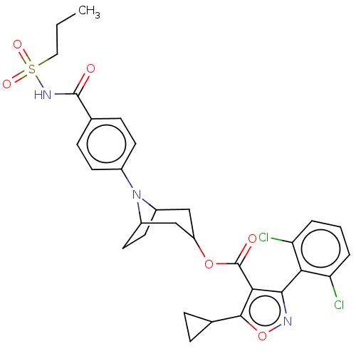 Chemical structure of BindingDB Monomer ID 611999