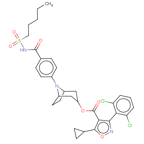 Chemical structure of BindingDB Monomer ID 612000
