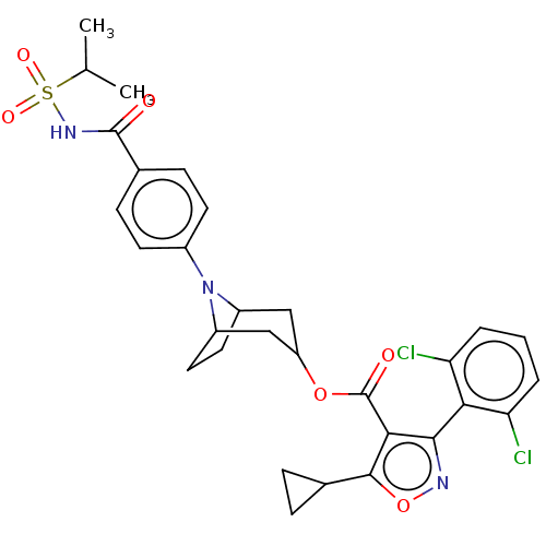Chemical structure of BindingDB Monomer ID 612001