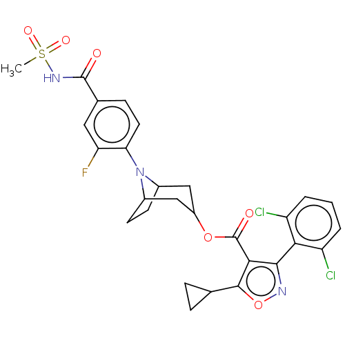 Chemical structure of BindingDB Monomer ID 612004
