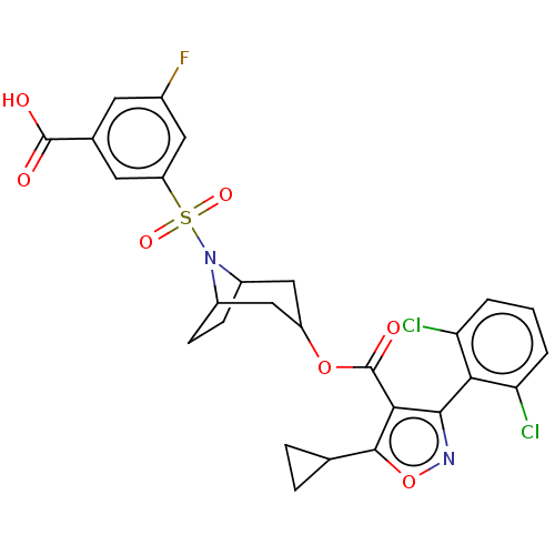 Chemical structure of BindingDB Monomer ID 612009