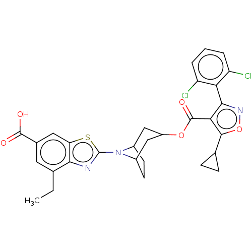 Chemical structure of BindingDB Monomer ID 612013