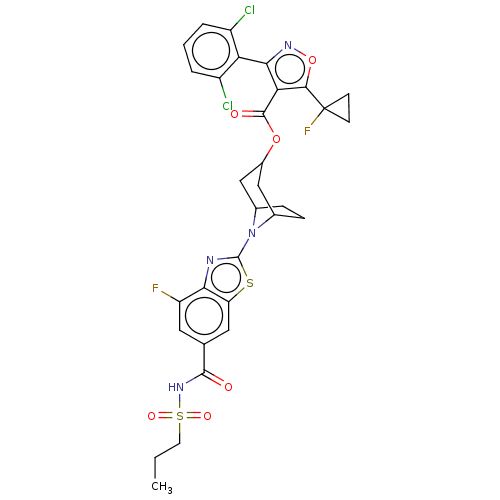 Chemical structure of BindingDB Monomer ID 612015