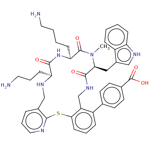 Chemical structure of BindingDB Monomer ID 612246