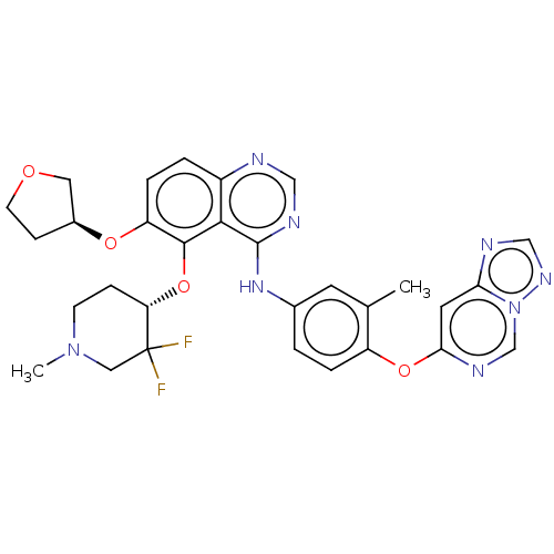 Chemical structure of BindingDB Monomer ID 612255