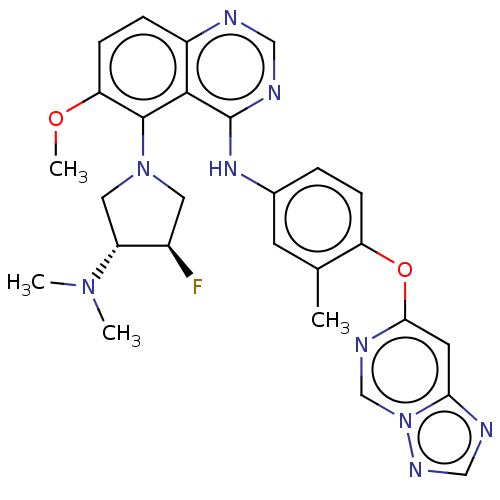 Chemical structure of BindingDB Monomer ID 612267