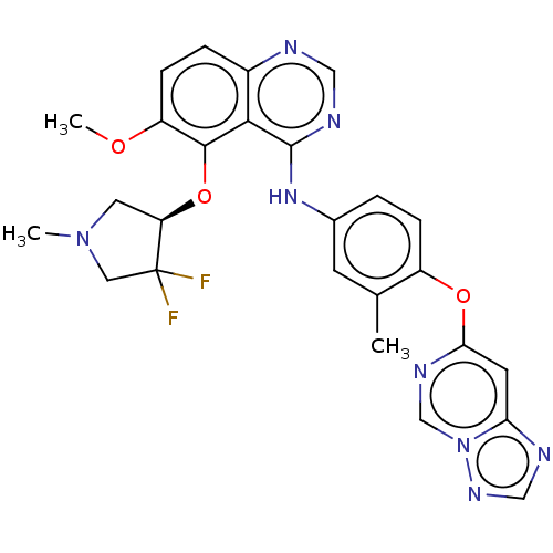 Chemical structure of BindingDB Monomer ID 612284