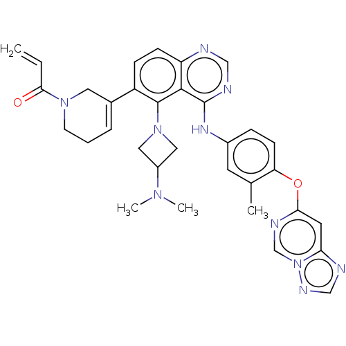 Chemical structure of BindingDB Monomer ID 612294