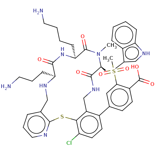 Chemical structure of BindingDB Monomer ID 612410