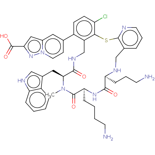 Chemical structure of BindingDB Monomer ID 612436