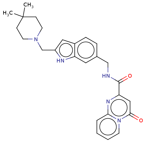 Chemical structure of BindingDB Monomer ID 612842