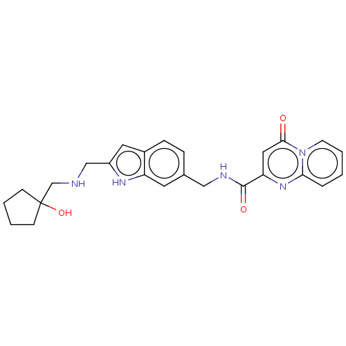 Chemical structure of BindingDB Monomer ID 612884