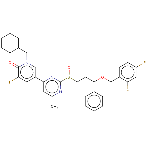 Chemical structure of BindingDB Monomer ID 613045