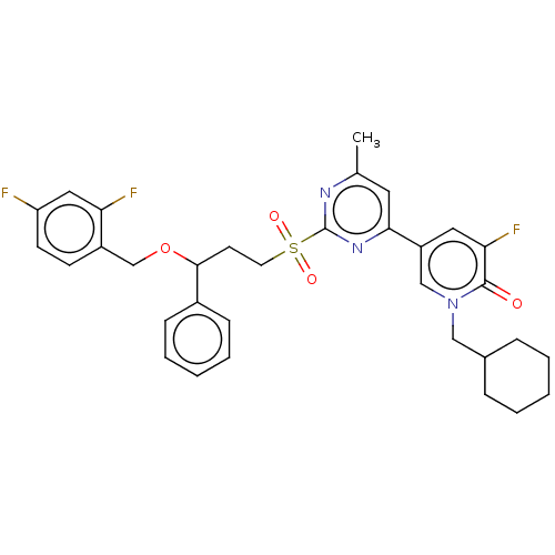 Chemical structure of BindingDB Monomer ID 613046