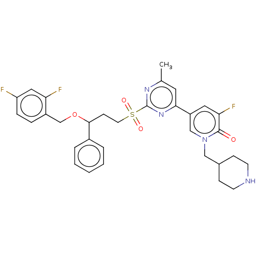Chemical structure of BindingDB Monomer ID 613049