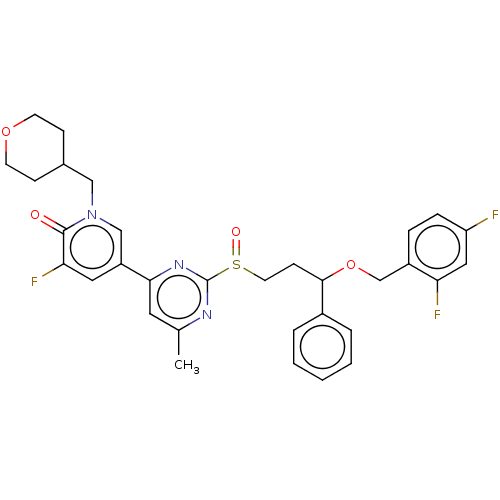 Chemical structure of BindingDB Monomer ID 613050